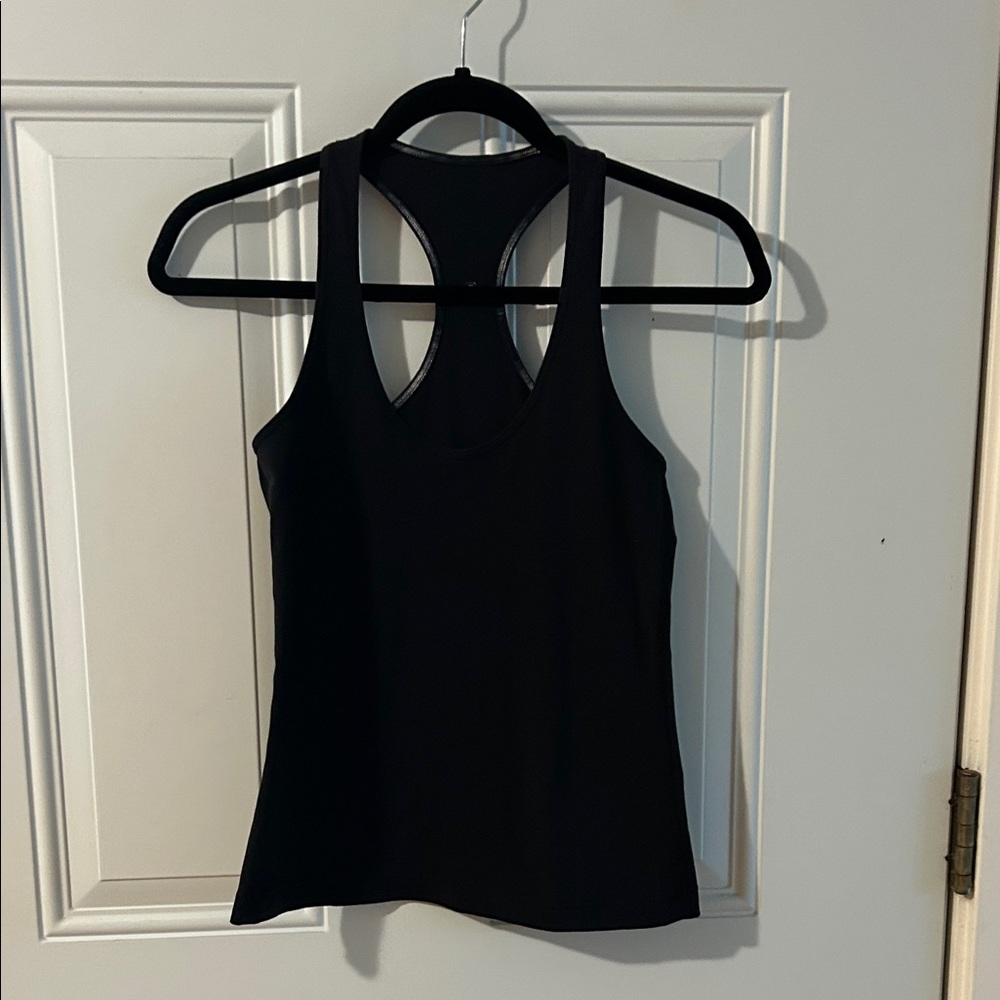 lululemon athletica Black Tank Top